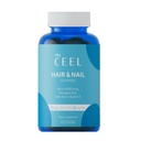 Vita Ceel Hair & Nail Gummies – Biotin 5000 mcg, Horsetail, Zinc, Folic Acid & Vitamin D – Hair Growth & Nail Strength Support – Vegan, Gluten-Free, Non-GMO – Halal Certificated - 60 Gummies