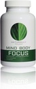 Mind Body Fokus 124; Natural Nootrop Brain Supplement for Focus, Memory og Mood Support - Mental Klarhed, Koncentration og Kognitiv Performance med Mucuna, Bacopa, Rhodiola, Phosphatidylcholin