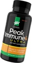 Daiwa PeakImmune4 Naturlig immunforsvar Support med RBAC Rice Bran og Mycelia Extract fra Shiitake svampe - Ultra Strength