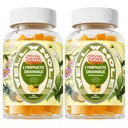 Well&Whole Lymphatic Drainage Gummies, Lymphatic Drainage Supplements with Echinacea, Dandelion, Burdock, Lymph System Support, Lymph Detox Cleanse & Immune Support, Pineapple, Vegan, 120 Gummies