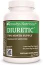 Remedy 's Nutrition Diuretic ™ - 124; 1. 000 mg, 60 Veganske kapsler Urteteknik Supplement - 124; To måneders forsyning