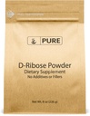 Pure Original Ingredients D- Ribose (8oz) Nutritional Supplement, Non- GMO, Gluten- Free, Unflavored