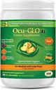 Ocu- GLO kat & hund for øje støtte - Chewable Vision supplement til store og små kæledyr pleje med Lutein, Omega-3 fede syrer, Grape Seed Extract & antioxidants 30 XL tyggemidler