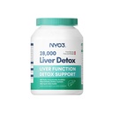 NYO3 Milk Thistle 200mg Lever Detox tillæg med Mælkebøtte Root & Artichoke ekstrakt