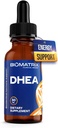BioMatrix DHEA flydende dråber - 3X Absorption af kapsler eller tabletter - justerbar alternativ til DHEA 50 mg og DHEA 100 mg - Mikroniseret DHEA supplement til mænd og kvinder 30 ml, 500 Servering