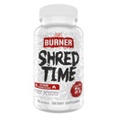 5% Nutrition Shred Time Fat Burner Beeg 124; Green Tea, Coffee Bean, Cayenne, Theobromin, GBB Beeg 124; Appetital Suppression Beeg 124; 30 Servering (180 kapsler)