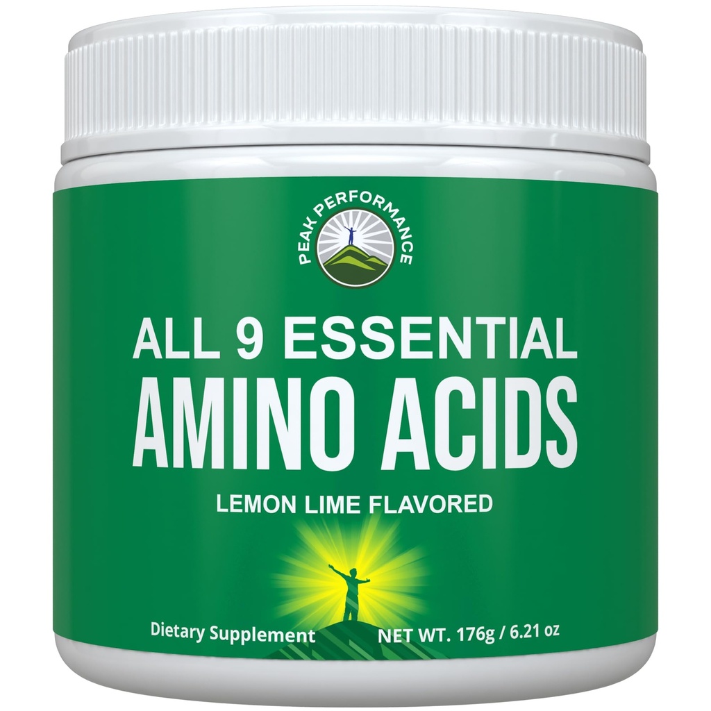 Alle 9 essentielle aminosyrer Pulver med 26 kliniske undersøgelser. EAA 32X Effective vs BCAA / BCAAS Brancheed Chain Aminos. Før eller efter træning EAA supplement for energi og muskelvækst. Citronkalk