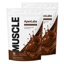 Powder, Apex Labs Protein Powder, Boosts Daily Energy & Stamina, Chocolate Taste You Can Take Pre/Post Workout or with Meals(2PCS)