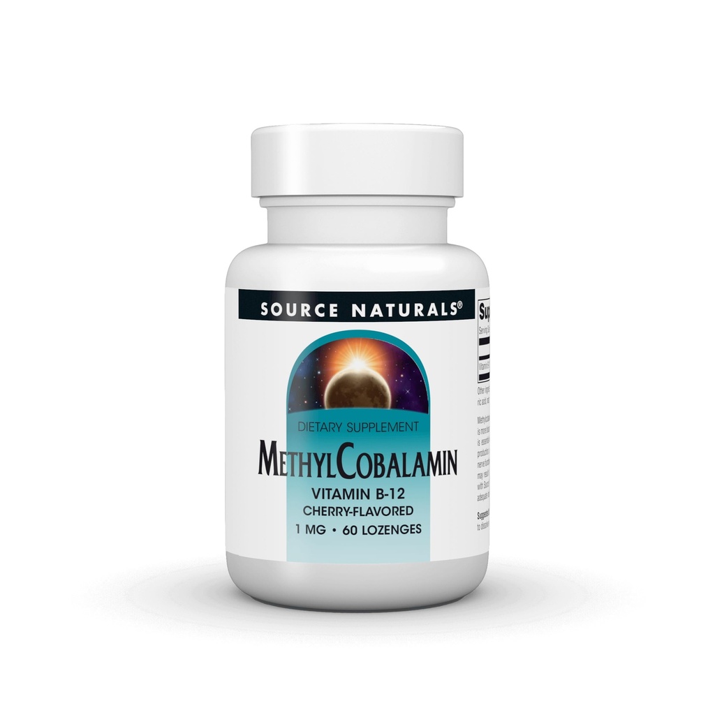 Source Naturals B 12 60 Tb Methylcobalamin, 60 CT