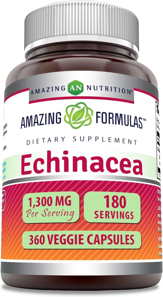 Amazing Formulas Echinacea Note 124; 1300 Mg Per Serving