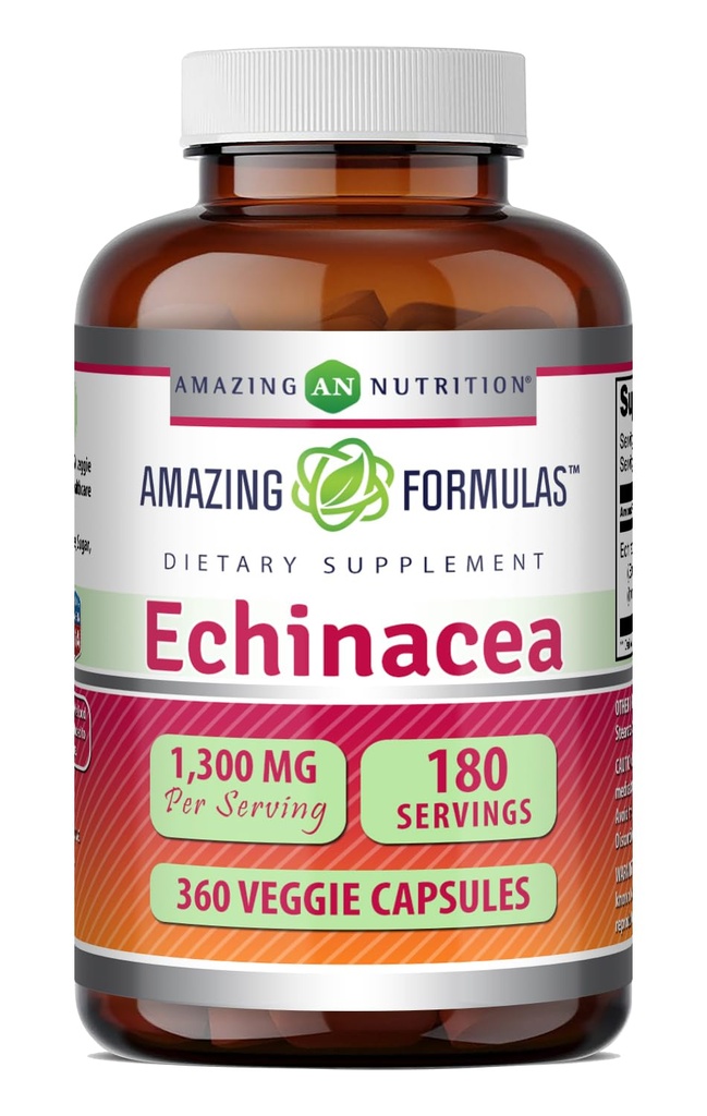 Amazing Formulas Echinacea Note 124; 1300 Mg Per Serving