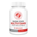 Sølv Fern Whole Food Daily Multi Vitamin w / Trace Mineral Blend Supplement - 1 flaske - 60 Vegicaps - 30 dages levering - Natural, non-GMO, Vegan, Mænds & Women 's Multivitamin - Zero Synthetics