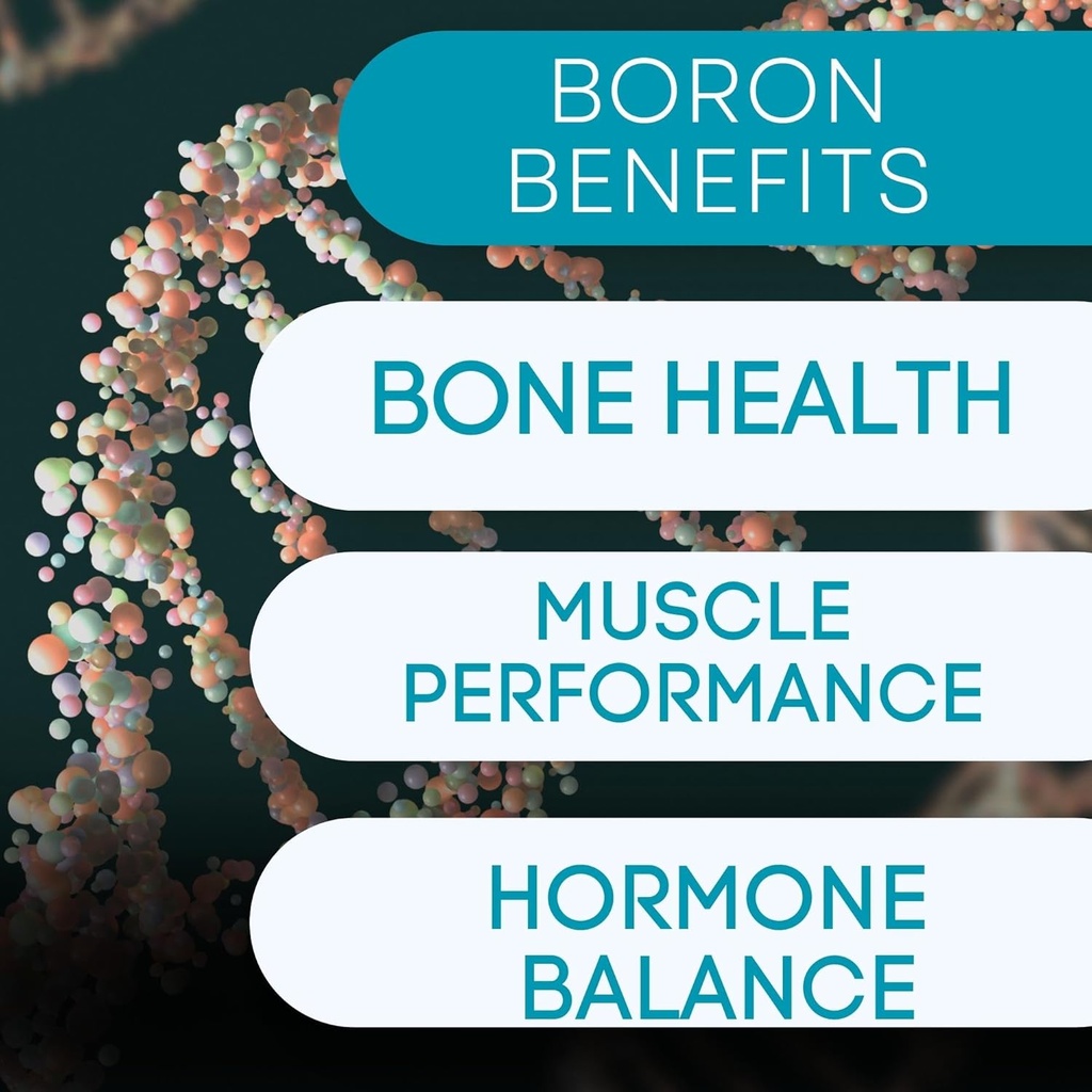 Boron Mineral supplement - 30mg • 124; 60 Greve • 124; Trace mineraler Din krop har brug for at opretholde optimal sundhed og velvære.
