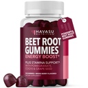 Beet Root Gummies med COQ10 & Pomegranat - Nitroxidtilskud til mænd og kvinder - Rødbeder for Endurance, Performance, Inddrivelse - Vegan, Non- GMO, Gluten Free - Blandet Berry Flavor, 30 Greve