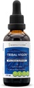 Tribal Vigor Alkohol- Free, Glycerite Eleuthero Siberian Ginseng, Catuaba, Barrenwort - Horny Goat Weed, Muira Puama, Saw Palmetto, Tribulus. Tinktur, urteekstrakt Wellness Support (2 FL OZ)