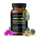 Mt. Angel Vitamins' Milk Thistle - Vegetarian Liver Support Supplement - Optimal Liver Health & Herbal Detox - Non-GMO & Gluten-Free - Made in The USA - 60 Capsules