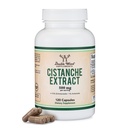 Cistanche Tubulosa Extract 500mg Per Servering (120 kapsler) Cistanche Testosteron tillæg for mænd (Standardiseret til at indeholde Echinacosider og Acteosider) af Double Wood