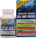 Anvendt Nutrition Sund Hjerne All- Day Fokus - 50 tabletter - Kraftfuld 3-in-1 Hjerne Booster med gurkemeje Uddrag - 25 Servere