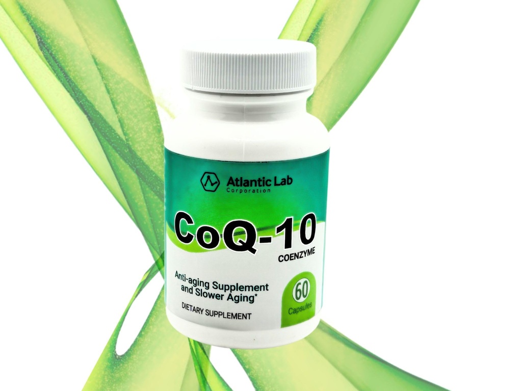Coenzyme COQ-10 Anti-Aging and Slower-Aging, Support Heart Health with Our Fast Absorption Capsules. Vegan, Gluten Free, Keto, Paleo, All Diets, Low Carb 60 Count.