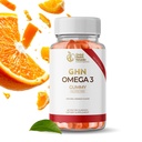 Vegan Omega 3 Gummies – Flaxseed Oil Omega 3 6 9 ALA - Pectin-Based Chewable Supplement for Adults - Natural Orange Flavor - Non-GMO, Gluten-Free, Gelatin-Free -30 Servings