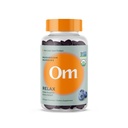 Om Mushroom Superfood Relax Gummies - 28 Servering - Blåbær Reishi & Ashwagandha Gummies for Stress Relief, Afslapning & Mood Support