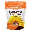 Deoliated Sunflower Lecithin Powder 16oz, Daily Lecithin Supplement til madlavning, Bagning & Gummies, 1760mg Phosphatidyl Cholin Supplement - Great for cogged Milk Ducks! 65 Servering, Non- GMO