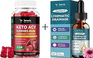 Totaria Keto ACV Gummies + Lymphorous Drainage Drops