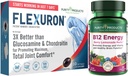 Renhedsprodukter Flexuron Joint Formel + B- 12 Energy Melt Flexuron (Krill Oil, Lav Molekulær Vægt Hyaluronsyre, Astaxanthin) - B12 Energy Smelt (Methylcobalamin B12, Vitamin D3, Biotin + mere)