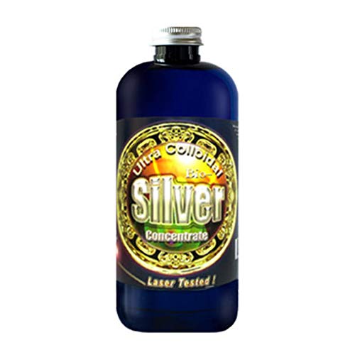 Flydende sølv løsning, 16 Oz., 50 PPM, sølv MTN Minerals, (Medical Renhed Sølv, De fleste biotilgængelige kolloidally suspenderet Nano partikler)