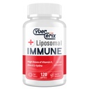 Avanceret Liposomal immunsupplement, Kompleks med L- Lysin 1. 500 mg, Vitamin, Minerals & Herbal Extracts, Omfattende daglig Wellness Blend for mænd og kvinder - 120 kapsler