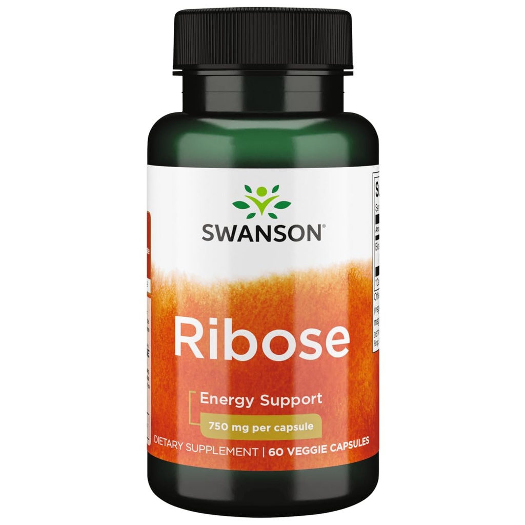 Swanson Ultra RIBOSE 750MG 60 Veg Cap