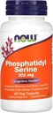 Now Foods Phosphatidyl Serine, 100 mg, 60 Veg kapsler