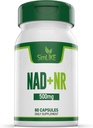 NMN Supplement Alternativ - Nicotinamid Riboside NAD + med Resveratrol Supplement Precursors NR - Support Sund Aging, Methylering, Cellular Energy Production og Metabolisme 30 Servering