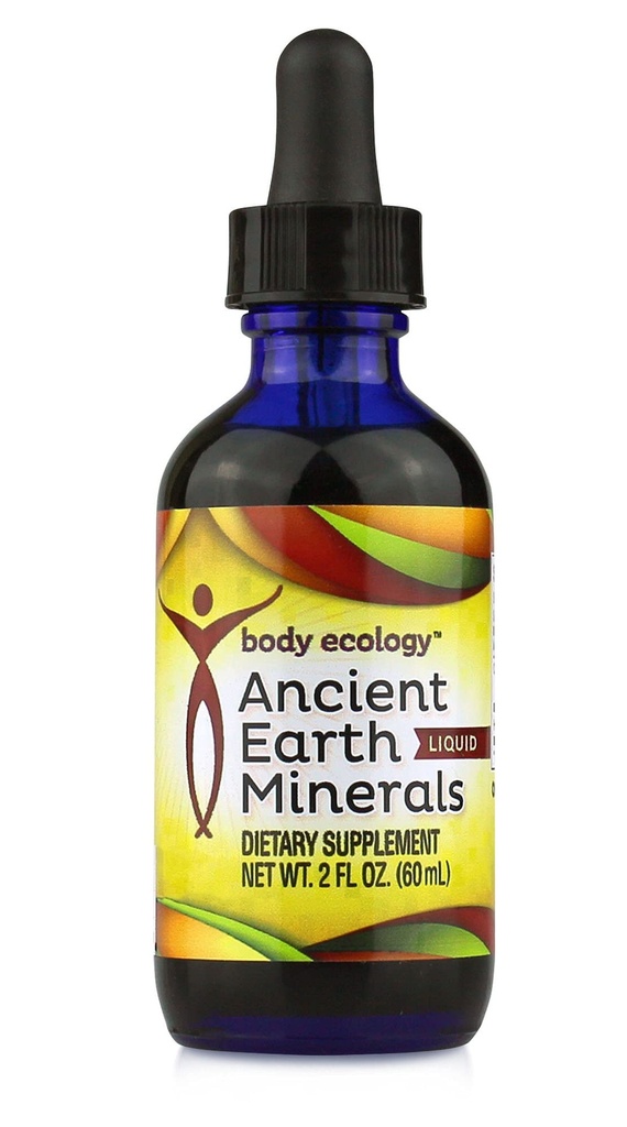 Kropsøkologi Ancient Earth Liquid Minerals Measures 124; 100% Plant- Derived Trace Mineral Liquid Supplement Measures 124; Fast- Absorbing Electrolyte Solution for immunforsvar Measurement 124; 60 Serveringer (2 fl oz)