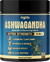agobi Ashwagandha Supplement kapsler - 90 Tæller til 3- måned levering