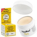 HayMax Allergen Barrier Balm - Pure 0.17 fl oz - Økologisk, Natural & Non- Drowsy Hay Fever & Allergy Relief Balm - Blocks Pollen & Andre Allergen Particles - Great for voksne, Børn & Gravide Kvinder
