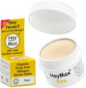 HayMax Allergen Barrier Balm - Pure 0.17 fl oz - Økologisk, Natural & Non- Drowsy Hay Fever & Allergy Relief Balm - Blocks Pollen & Andre Allergen Particles - Great for voksne, Børn & Gravide Kvinder