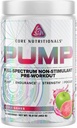 Core Nutritionals Pump Full- Spectrum Non- Stimulant Pre- Workout, med N03T Nitrat, Peak02, Alpha GPC, for maksimal Pump, Styrke og ydeevne 20 Serveringer (Apple Guava)