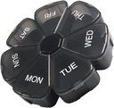 Ugentlig Stor Pill Organizer 7 Dag, Pill Box, Pill Case, Pill Container, Travel Pill Organizer, Pill Holder, Pill Box 7 Dag, Pill Dispenser, Fish Oil, Pills, Kosttilskud, Vitaminer, Medicin Organizer