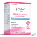 Gynable Vaginal Probiotics for Women Odor & Itch Support, Urinary | pH Balance, Female Probiotics 10 Billion CFU Lactobacillus Probiotics Blend,Selenium-Vitamin C/E/D3 Promote Immune Health, 30 Count