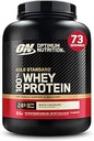 Optimum Nutrition Gold Standard 100% Whey Protein Powder, White Chocolate, 5 Pund (Packaging May Vary)