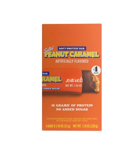Barebels Salted Peanut Caramel protein bar 55g - 4 Pack