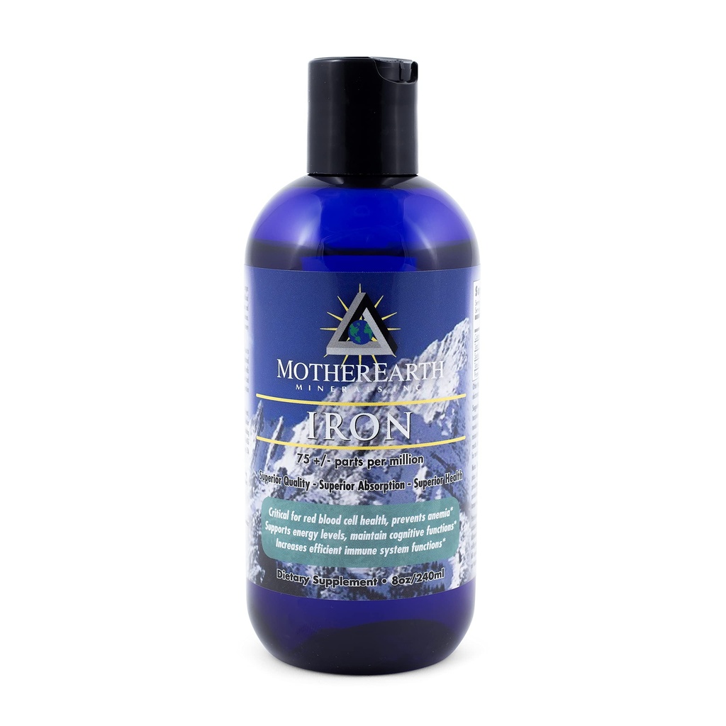 Angstrom Minerals, Iron- 8 ozs by MotherEarth Minerals