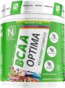NutraKey BCAA Optima Post Workout Inddrivelse Complex, Ingen sukker, Ingen Carb, Inddrivelse Støtte, Rainbow