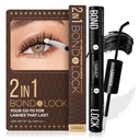 LASHVIEW Lash Bond and Seal Cluster Lash Glue for Sensitive Eyes, Super Strong Hold 7Day+ DIY Lash Extension Glue, Waterproof, Latex Free