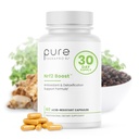 Pure TheraPro Rx Nrf2 Boost - NRF-2 Activator med Patenteret Sulforaphane, Curcumin, Green Tea & Trans- Pterostilbene Budd124; Antioxidant supplement til Reducere oxiderende stress, Lavet i USA (60 Veganske kapsler)