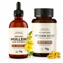 Inhale Mullein Drops + Vitamin D3 K2 | Complete Wellness