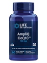 Life Extension AmpliQ CoQ10, Heart Health, Kidney and Liver Health, ubiquinone 100 mg, Advanced Formula, Gluten Free, Non-GMO, Vegetarian, 60 Capsules