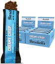 Barebells Protein Snacks Bars Creamy Crisp - 12 Count, 1.9oz Bars 55g of High Protein - Chocolate Protein Bar with 1g of Total Sugars - Perfect on The Go Protein Snack & Breakfast Bars, 2 pack