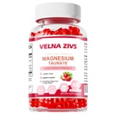 Magnesium Taurate Gummies 1800 mg, Magnesium Taurate Supplement, Høj Absorption & tyggetablet for børn og voksne, Muskel og hjerte sundhed support, Vegan, Gluten Free, 60 Tællere
